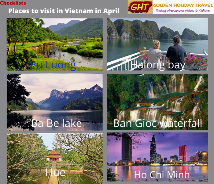 Places to visit in Vietnam in April